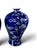 Pair Early 20th Century Chinese Cobalt Meiping Vases With Prunus Decoration For Sale In Los Angeles - Image 6 of 8