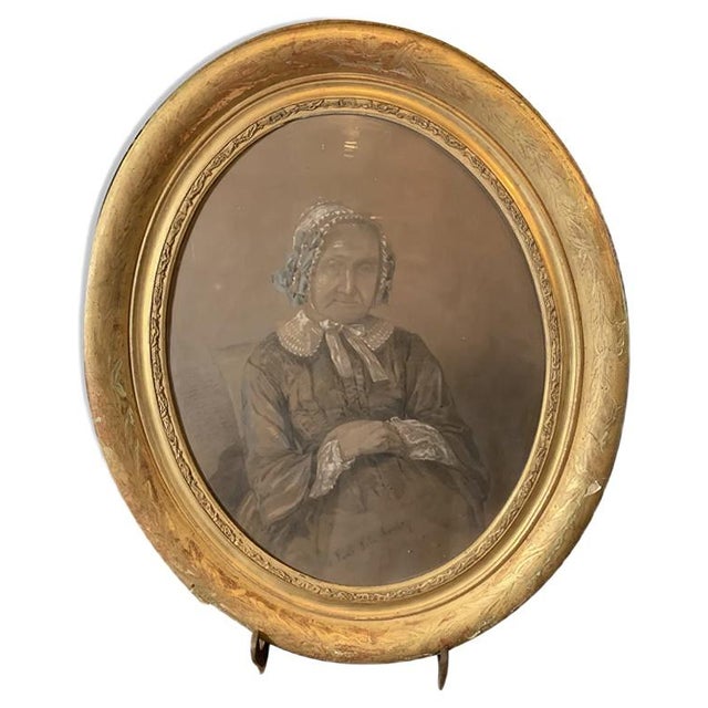 Portrait of a Woman, Framed For Sale - Image 14 of 14