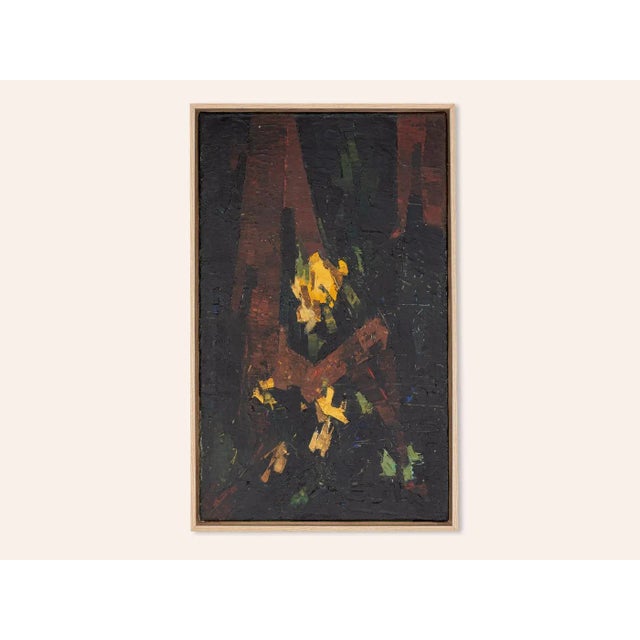 Ditti Hood, Ur Travels Flora, Oil on Canvas, Framed For Sale - Image 11 of 11