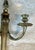 Bronze Pair of Louis XVI style bronze sconces For Sale - Image 8 of 12
