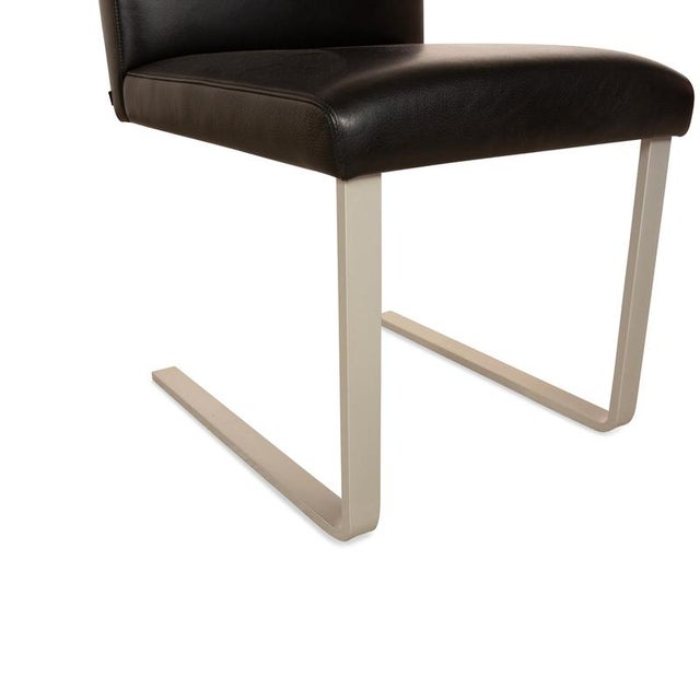 Modern Quant Leather Chairs from Cor, Set of 6 For Sale - Image 3 of 10