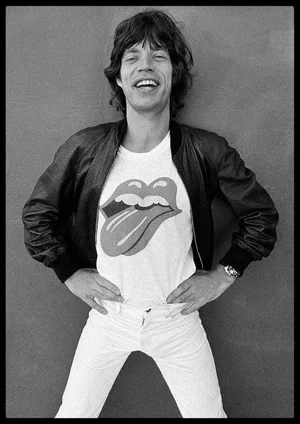 Arthur Steel: Forty Licks, Mick Jagger, Limited Edition Photograph 44 X 36”