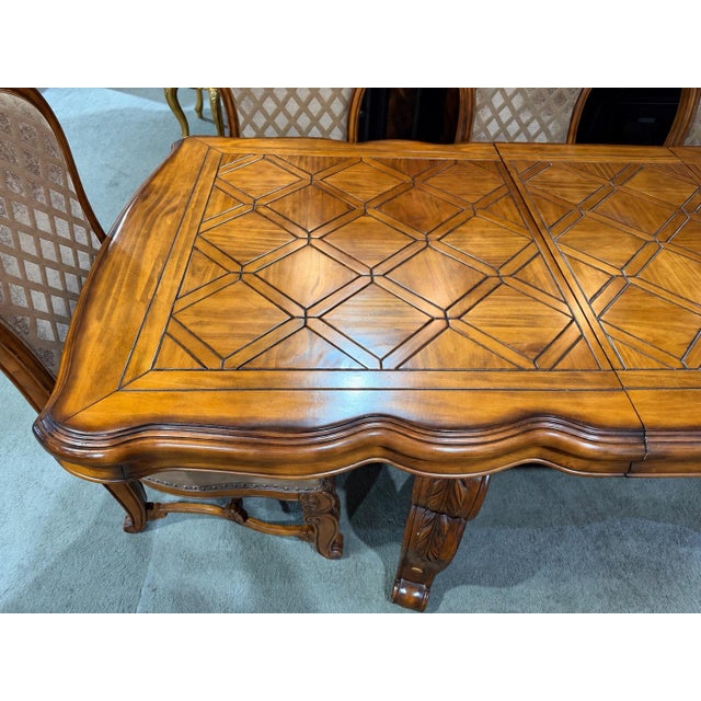 Aico Amini "Tuscano" Dining Set With Eight Chairs For Sale - Image 4 of 9