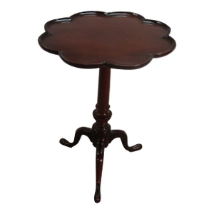 Kittinger Old Dominion Solid Mahogany Tilt Top Lamp Table