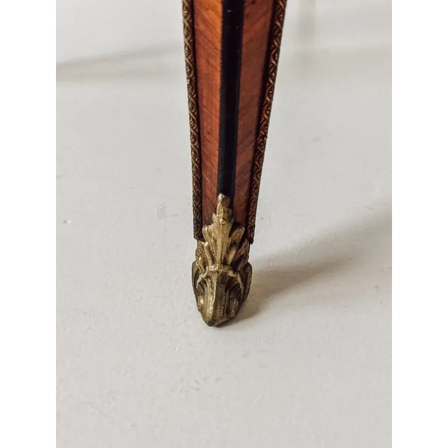 Louis XV / Louis-Philippe Marquetry Vanity Table, 1850-1900 For Sale - Image 6 of 18