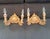 Wood 19th Century Pair of Revival Baroque Giltwood Wall Sconces, 19th Century. For Sale - Image 7 of 10