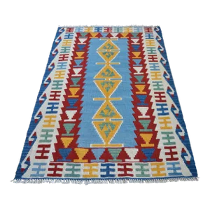1980s Vintage Hand Woven Turkish Rug
