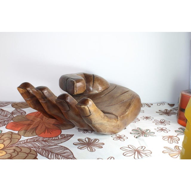 Vintage Vide Poche in Wood, Italy, 1960s For Sale - Image 4 of 13