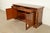 Baker Furniture Style French Empire Burl Wood Sideboard or Bar Cabinet With Mounted Ormolu For Sale In South Bend - Image 6 of 15
