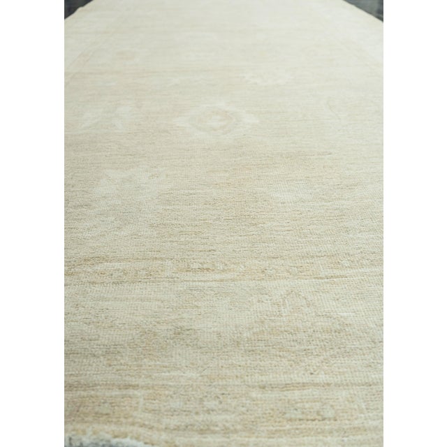 Contemporary Oushak Rug 4'4" x 17'5" For Sale - Image 3 of 4