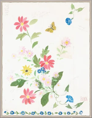 Habitat Naturelle 1 Art Print in Acrylic Box Frame by Paule Marrot