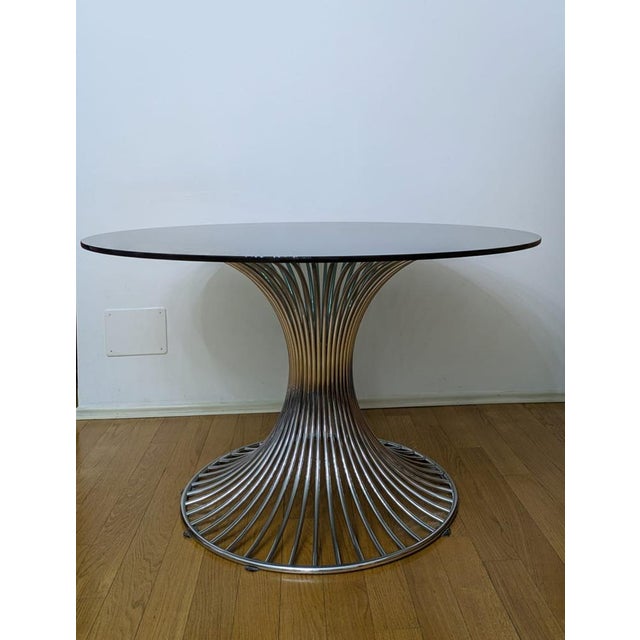 Space Age Margot Table and Radiofreccia Chairs by Gastone Rinaldi for Rima Padova, Italy, 1970s, Set of 5 For Sale - Image 14 of 18