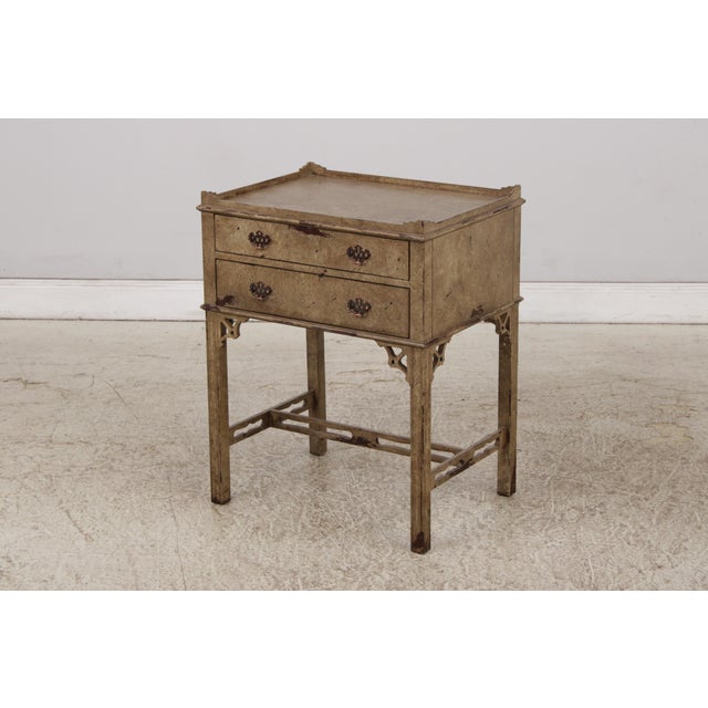 1980s Pair of Hickory Chair Thomas O'Brien 2 Drawer Nightstands For Sale - Image 5 of 18
