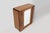 Brown Small Art Deco Cabinet in Wood with Mirror, 1930 For Sale - Image 8 of 11