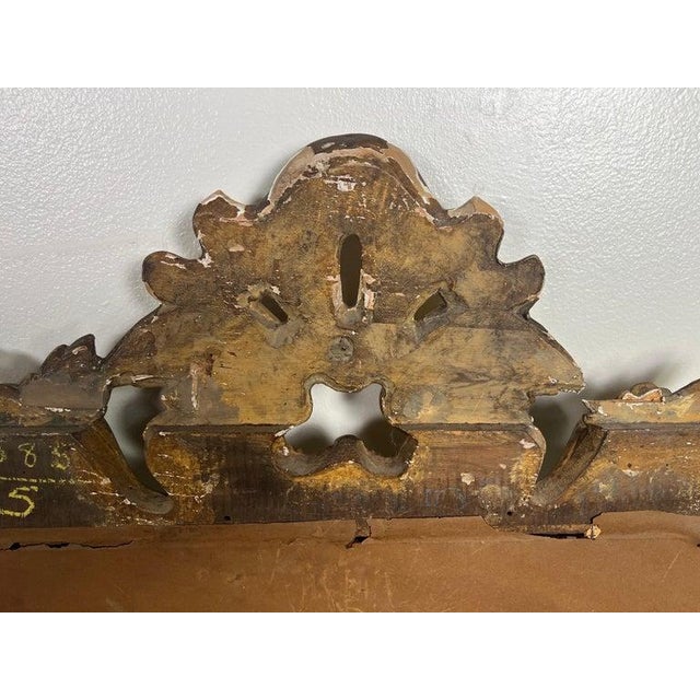 19th Century French Giltwood Mirror For Sale In Los Angeles - Image 6 of 13