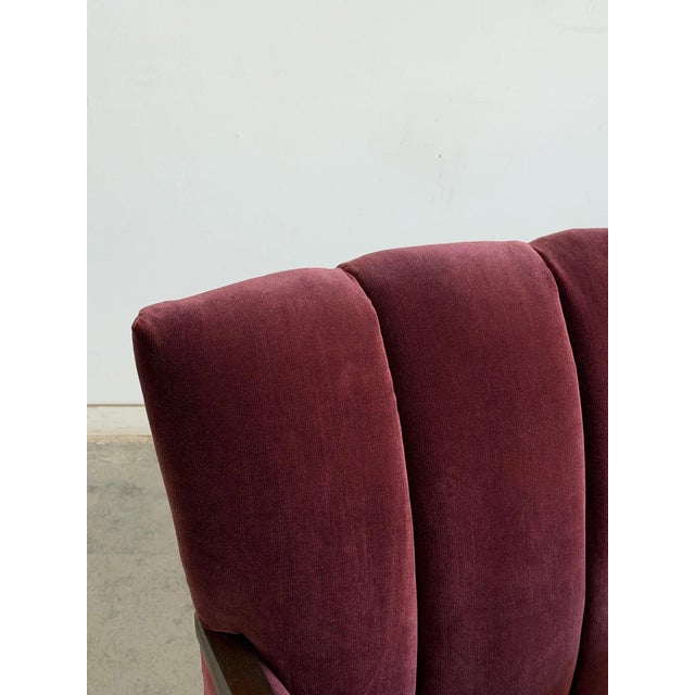 1950s Swedish Art Deco High Polish Accent Chairs- Pair For Sale - Image 12 of 12