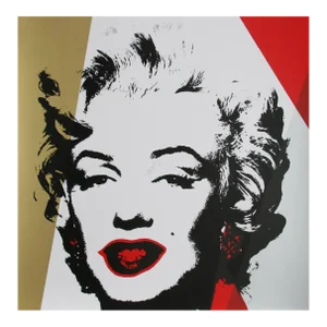 Marilyn II (3), Andy Warhol Sunday B. Morning Serigraph, Stamped in Blue Verso