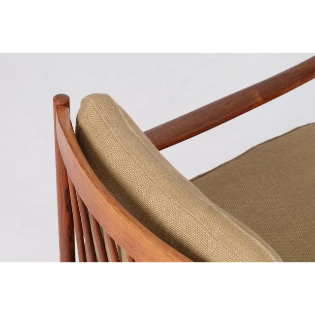 Textile Set of Swedish Easy Chairs Model Bristol, 1967 For Sale - Image 7 of 10