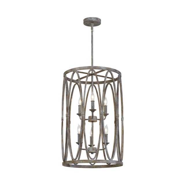 The Patrice six light multi-tier chandelier in deep abyss is the perfect way to achieve your desired fashion or functional...