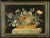 Unknown, Flower, Original Painting in Scagliola, 19th Century For Sale
