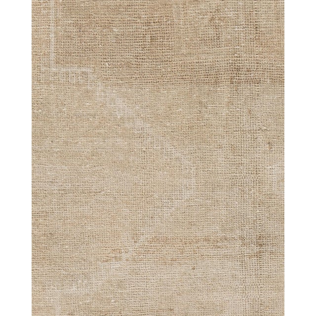 Vintage Circa 1940 Turkish Oushak Runner 2ft 10in X 13ft 7in For Sale - Image 4 of 8