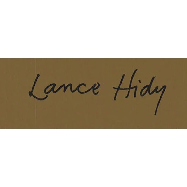 Artist: Lance Hidy Title: Dow and Frosini Year: 1979 Signed: Yes Medium: Serigraph Paper Size: 32.25 x 11.25 inches (...