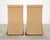 Pair of Skirted Scroll-Back Woven Raffia Slipper Chairs For Sale - Image 18 of 18