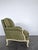 Louis XV Style Lounge Chair in Green For Sale - Image 3 of 9