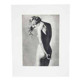 Original Gravure Print Remy Duval 1936 Assia - Photograph Nude Woman For Sale