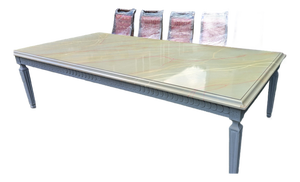Vintage Custom Made Dining Room Table Attributed to Carleton Varney
