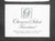 Louis XV Style White Painted Window Seat, with black faux shagreen upholstery. 18" H x 40" W x 14.25" D. Provenance: From...