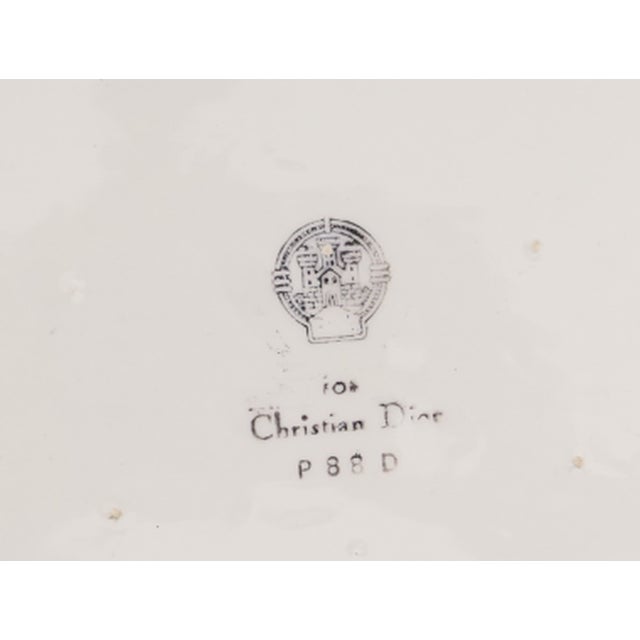 Porcelain Shell Valet Tray from Christian Dior, 2000s For Sale - Image 4 of 5