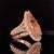 Morganite Diamond Ring 14k Rose Gold 6.91 TCW Certified For Sale - Image 14 of 16
