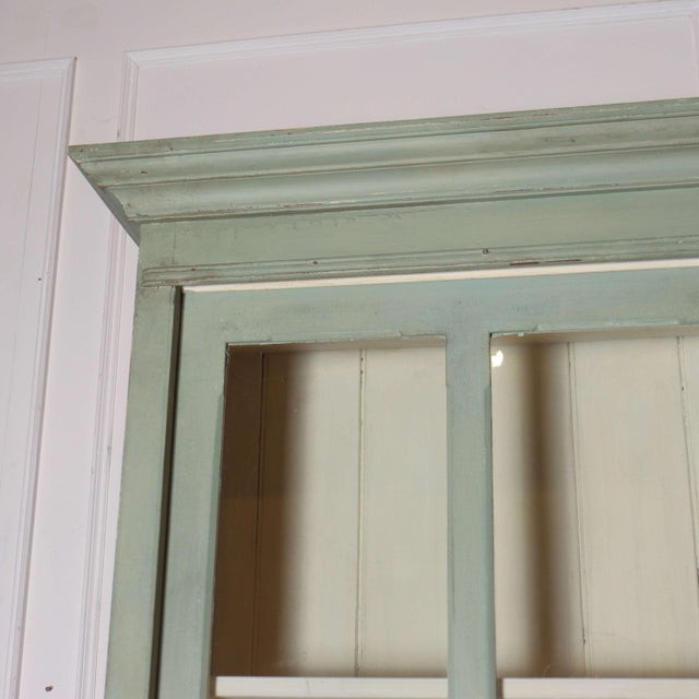 Large 19th Century Painted Kitchen Dresser For Sale - Image 3 of 12