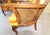 Pair of Monumental 1970s Cane and Gold Velvet Horseshoe Wingback Chairs For Sale - Image 4 of 17