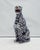 Unique handmade statue of a snow leopard. This Hollywood Regency statue, crafted from hand-painted ceramic and made in...