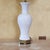 Late 20th Century Vintage Paul Hanson White Porcelain Table Lamp on Brass Pagoda Base, Usa For Sale - Image 5 of 18