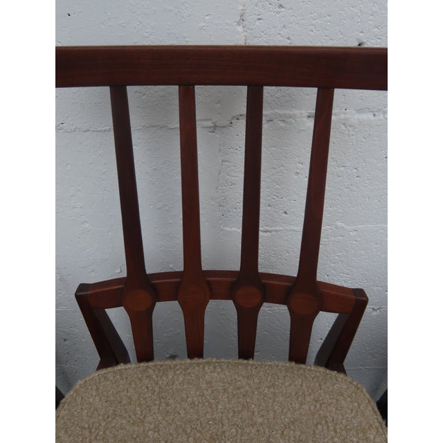 Brown Foster McDavid Mid Century Modern Dining Chairs Set of Four 6642 For Sale - Image 8 of 17