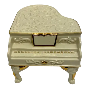 Vintage San Francisco Music Box Grand Piano Porcelain Music Box ‘Fur Elise”