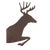 Vintage Cast Iron Deer Weather Vane For Sale - Image 4 of 6