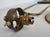 Metal Vintage 1950s Large Brass Wall Sconce by Diabolo For Sale - Image 7 of 7