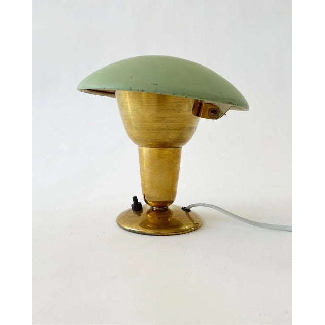 Mid-Century Modern Swedish Wall Lamp attributed to Erik Tidstrand for Nordiska Kompaniet, 1950s For Sale - Image 3 of 8