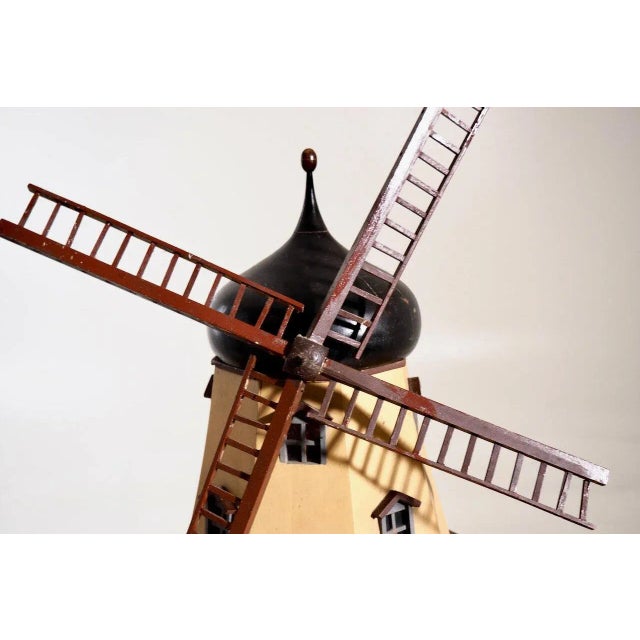 Wood Early 20th Century Model Windmill For Sale - Image 7 of 10