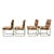 Metal 1970s Cal-Style Thin Line Metal Dining or Game Chairs, Set of Four After Milo Baughman For Sale - Image 7 of 12