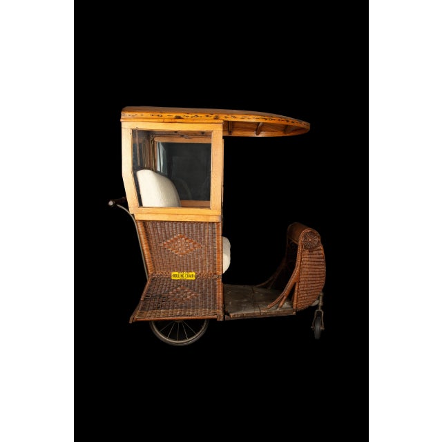 Vintage Ocean Rolling Chair Co. Inc. Boardwalk Cart: A Timeless Seaside Treasure For Sale In New York - Image 6 of 12