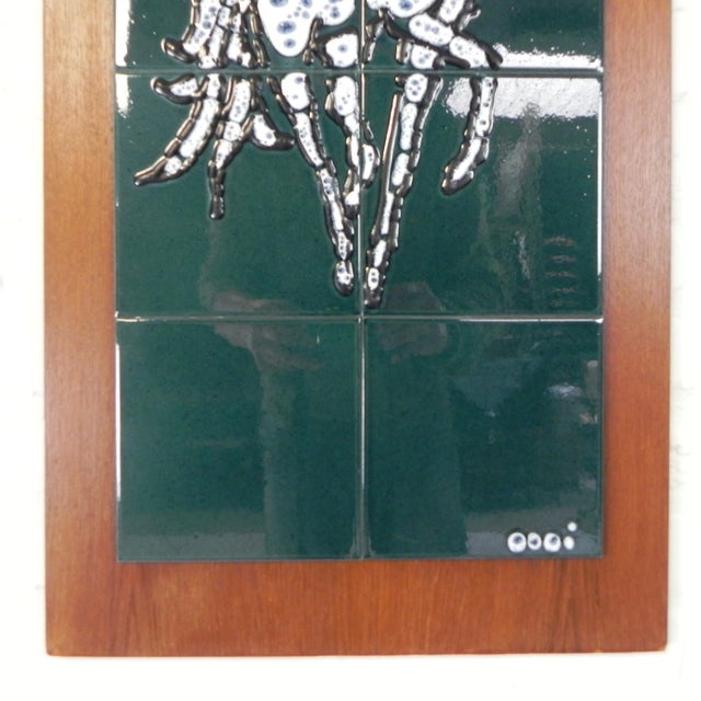 Tile Tableau Depicting a Horse, 1960s For Sale - Image 11 of 12