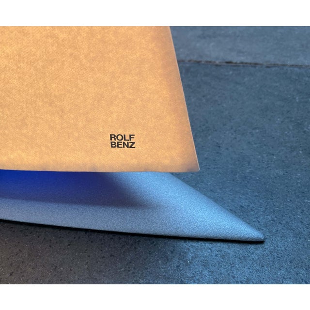 Postmodern German Vela Sail Floor Lamp by A. Engbert and Franz Ringelhan for Rolf Benz, 1990s For Sale - Image 15 of 18