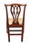 Mid 20th Century Wood Frame Floral Seat Chair For Sale - Image 13 of 15