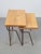 Black Brutalist Cast Iron and Oak Nesting Tables, 1970s, Set of 2 For Sale - Image 8 of 16