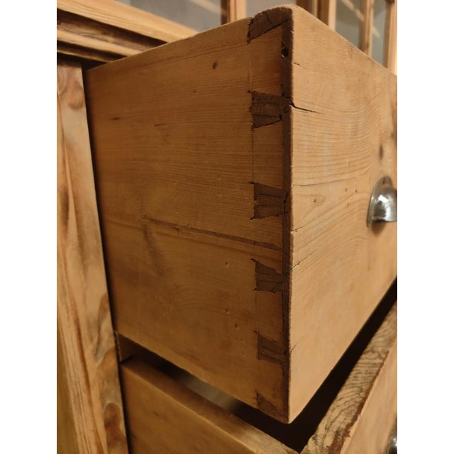 Large Pharmacy Shop Cabinet For Sale - Image 5 of 7